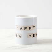 GLÜCKLICHES NEUJAHR KAFFEETASSE (Mittel)