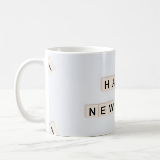 GLÜCKLICHES NEUJAHR KAFFEETASSE (Links)