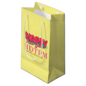 GLÜCKLICHES NEUJAHR KLEINE GESCHENKTÜTE (Vorderseite Schrägansicht)