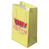 GLÜCKLICHES NEUJAHR KLEINE GESCHENKTÜTE (Rückseite Schrägansicht)