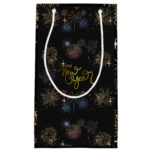 GLÜCKLICHES NEUJAHR KLEINE GESCHENKTÜTE (Vorderseite)