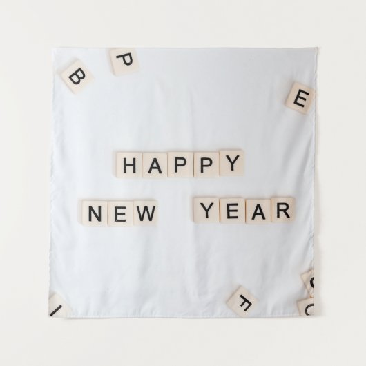 GLÜCKLICHES NEUJAHR WANDTEPPICH (Vorderseite)