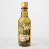 GLÜCKLICHES NEUJAHR WEINETIKETT (Vorderseite)