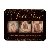 Glückliches Neujahrsgeschenk für Mama Magnet (Horizontal)