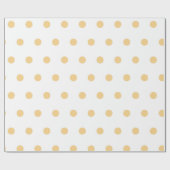 Glückliches Neujahrsgold Geschenkpapier (Flach)