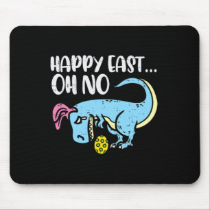 Glückliches Ost Oh Nein Trex Ei Lustiges Ostern Di Mousepad