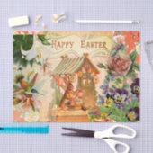 GLÜCKLICHES OSTERN-DESIGNER Seidenpapier (Handwerk)