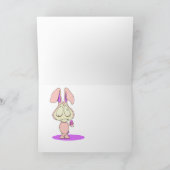 Glückliches Ostern-Meisterstück Lil Ralphie Feiertagskarte (Innenseite)