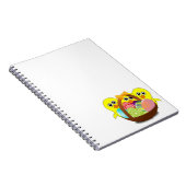 Glückliches Ostern-Notizbuch Notizblock (Rechte Seite)