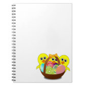 Glückliches Ostern-Notizbuch Notizblock (Vorderseite)