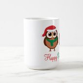 Glückliches Owlidays Kaffeetasse (Mittel)