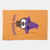 Glückliches Owloween Geschirrtuch (Horizontal)