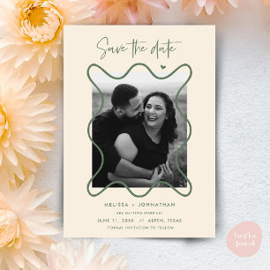 Glückliches Paar - Heiratsankündigung Save The Date