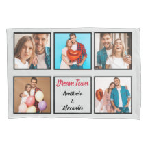 Glückliches Paar moderne personalisierte Valentine