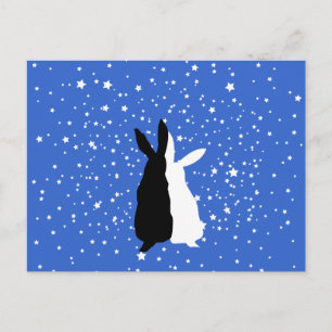 Glückliches Paar Postkarte