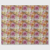 Glückliches Packpapier der Mutter Tages (Flach)