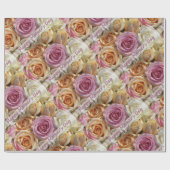 Glückliches Packpapier der Mutter Tages (Flach)