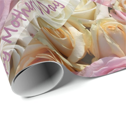 Glückliches Packpapier der Mutter Tages (Rolleneckpunkt)