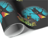 Glückliches Packpapier Halloweens 13 (Rolleneckpunkt)