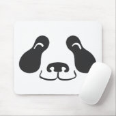 Glückliches Panda-Gesicht Mousepad (Mit Mouse)