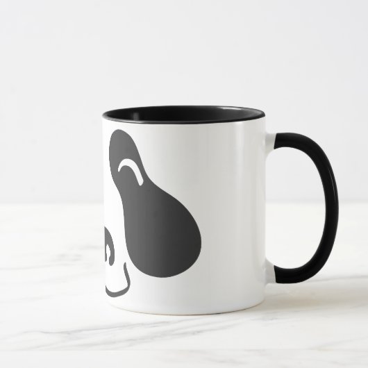 Glückliches Panda-Gesicht Tasse (Rechts)