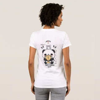 Glückliches Panda Süßes T-Shirt – Niedliches Läche