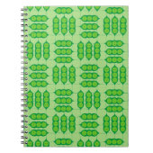 Glückliches Peapods Notizblock (Vorderseite)