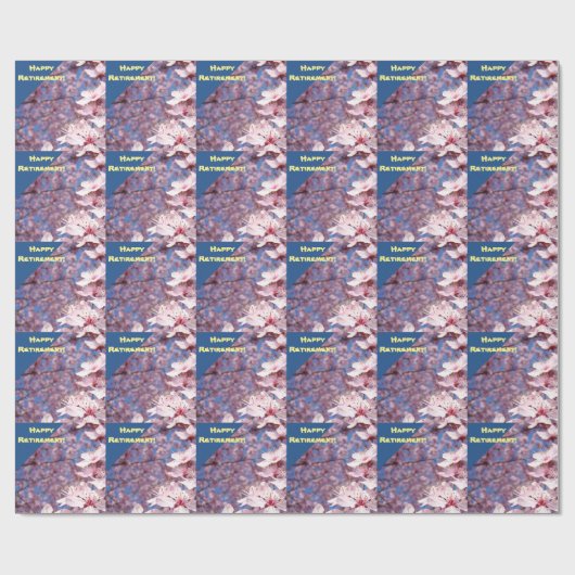 Glückliches pensioniertes Packpapier der (Flach)