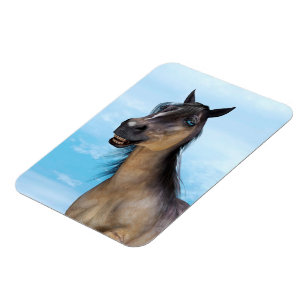 Glückliches Pferd Magnet