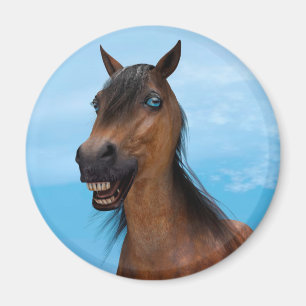 Glückliches Pferd Magnet