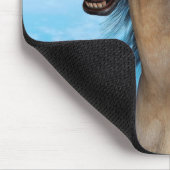 Glückliches Pferd Mousepad (Ecke)