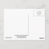 glückliches Pferd Postkarte (Rückseite)