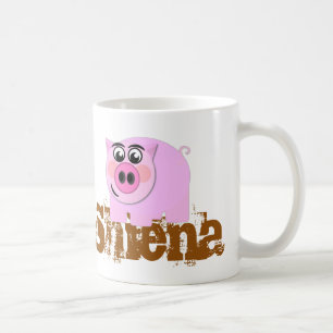 Glückliches Piggy Kaffeetasse