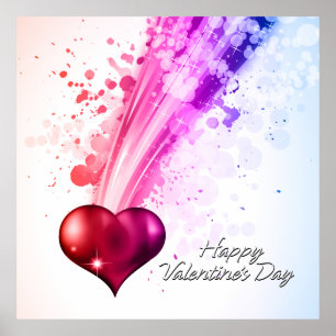 Glückliches Plakat des Valentinstag-6