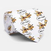 Glückliches Purim hamantaschen Krawatte (Gerollt)