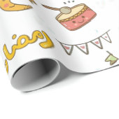 GLÜCKLICHES RAMADAN Wrapping Paper Geschenkpapier (Rolleneckpunkt)