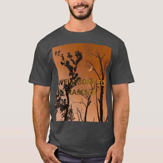 GLÜCKLICHES RAMZAN T-Shirt (Vorderseite)