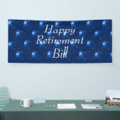 Glückliches Rentenbanner Banner (Messe)