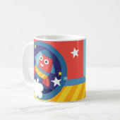 Glückliches Rocket Kaffeetasse (Vorderseite Links)