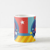 Glückliches Rocket Kaffeetasse (Mittel)