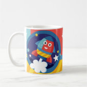 Glückliches Rocket Kaffeetasse (Links)