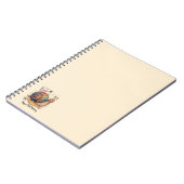 Glückliches Schneckenpostpapier Notizblock (Linke Seite)