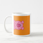GLÜCKLICHES SCHWEIN KAFFEETASSE (Links)
