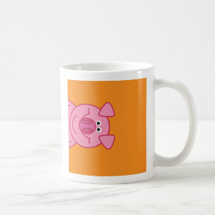 GLÜCKLICHES SCHWEIN KAFFEETASSE