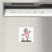Glückliches Schwein Magnet (In Situ (Geschirrspüler))