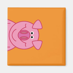 GLÜCKLICHES SCHWEIN MAGNET