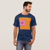 GLÜCKLICHES SCHWEIN T-Shirt (Vorne ganz)