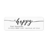 GLÜCKLICHES Script Weihnachts-Weihnachtsfeiertage  (Vorne)