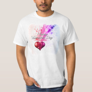 Glückliches Shirt des Valentines des Tag6