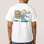 Glückliches Shirt - männliche Niedrig-Rolle (Rückseite)